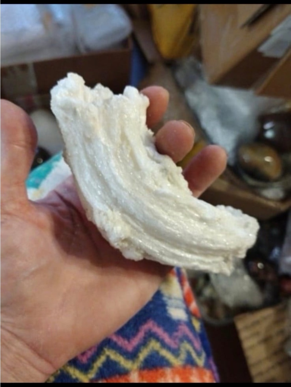 Rams Horn Selenite HQ Rare find